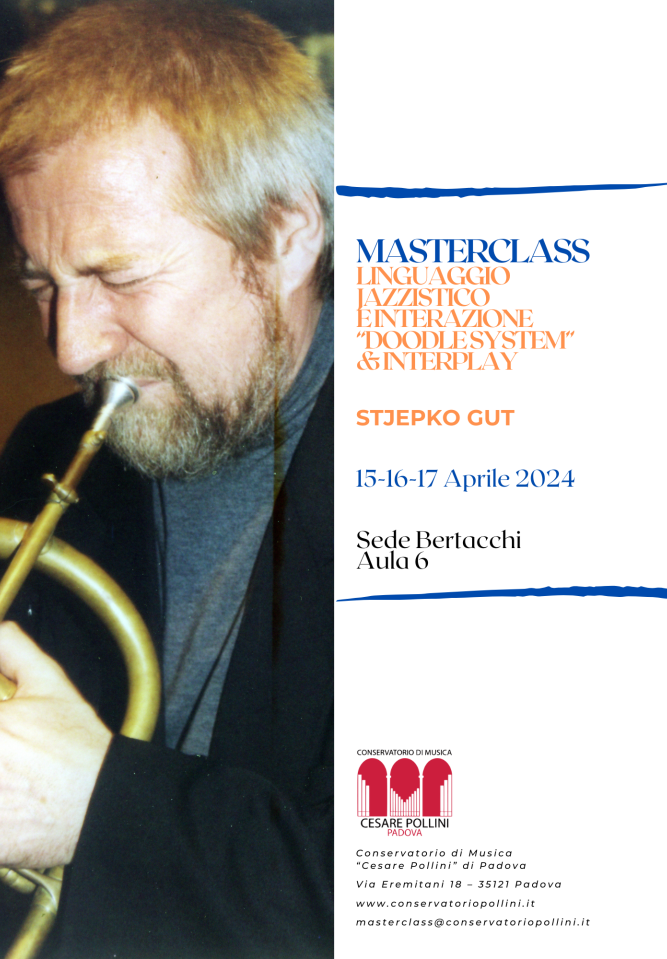 Masterclass Linguaggio jazzistico e interazione  “doodle system”  & Interplay- Stjepko Gut