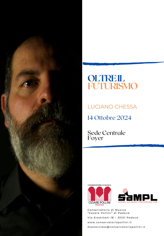 Oltre il futurismo - masterclass con Luciano Chessa