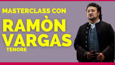 Masterclass con Ramòn Vargas