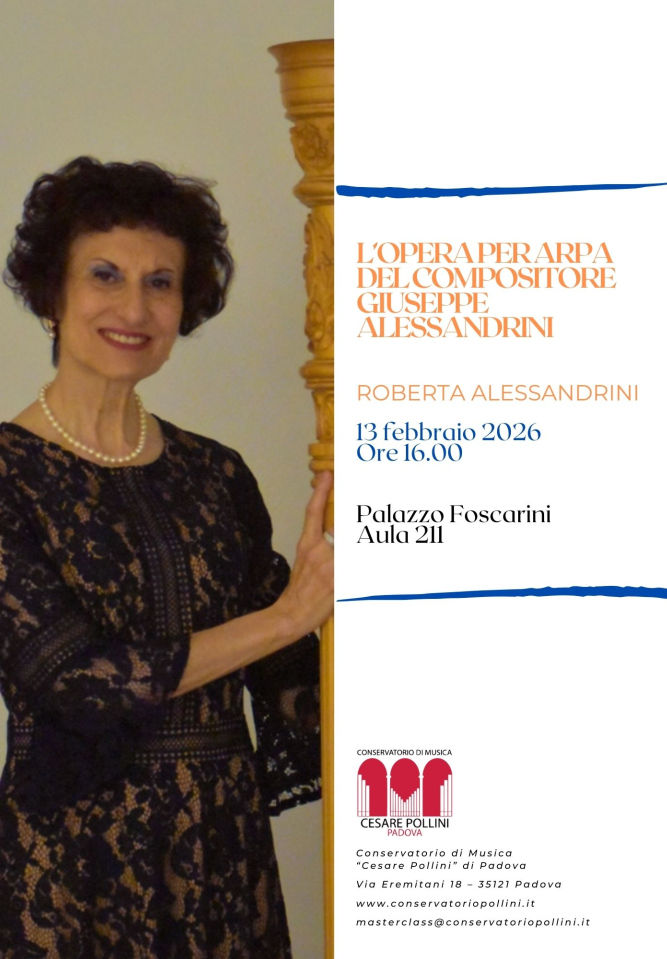 L’opera per arpa del compositore Giuseppe Alessandrini 