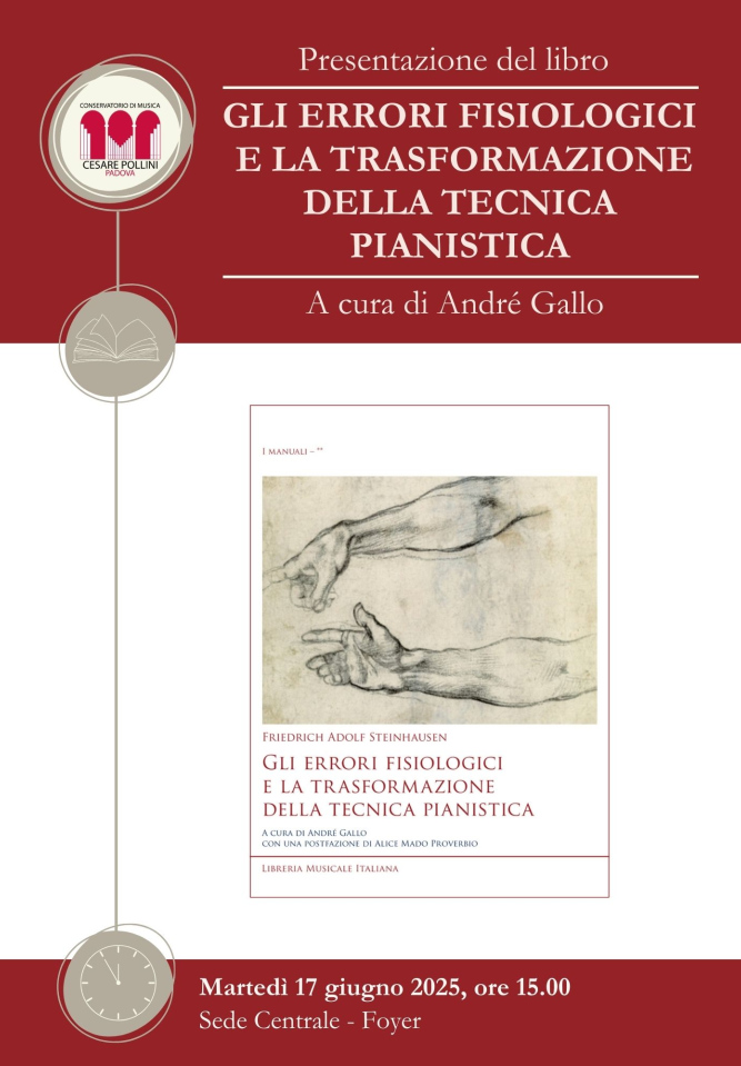 Presentazione del libro: Gli errori fisiologici e la trasformazione della tecnica pianistica