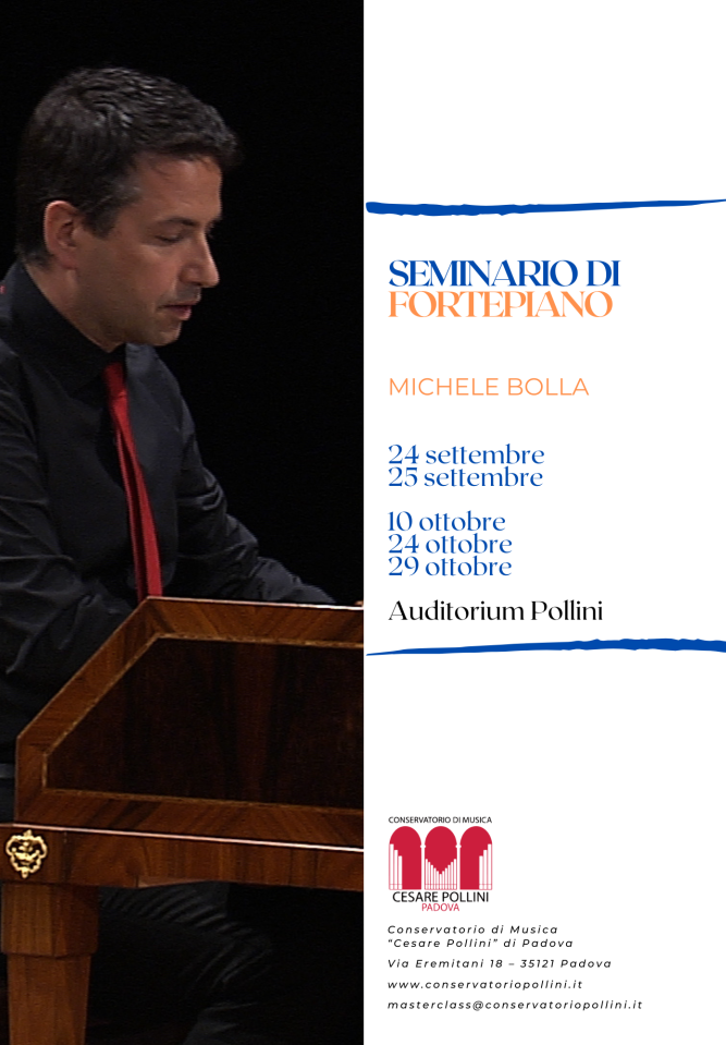 Seminario di fortepiano con Michele Bolla