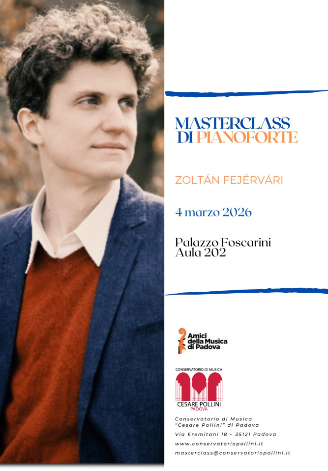 Masterclass di Pianoforte con ZOLTÁN FEJÉRVÁRI