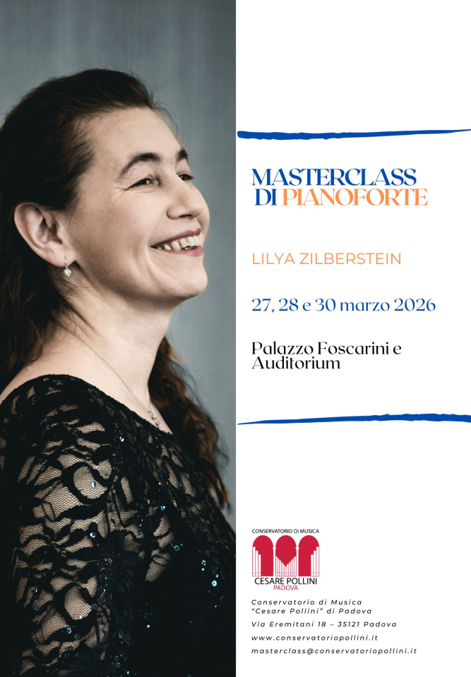 Masterclass di Pianoforte con LILYA ZILBERSTEIN